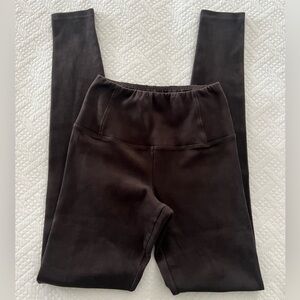 Wilfred Aritzia Suede Leggings